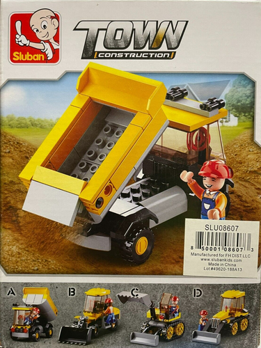 Sluban - SLU08607 - Dump Truck Building Blocks - 83 Pcs. - Picture 3 of 3