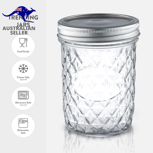 Wide Mouth Mason Jars 16Oz, 12 Pack 16 Oz Wide Mouth Mason Jars with Lids and Ba - Picture 5 of 12