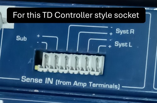 Nexo 6-Way Sense Connector for older TD8 / TD10 / TD15 Controllers - Picture 5 of 5