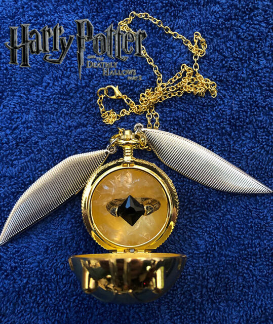 Opening Golden Snitch & Resurrection Stone Ring Harry Potter Wizarding World HP Opening Golden Snitch & Resurrection Stone Ring Harry Potter Wizarding World HP