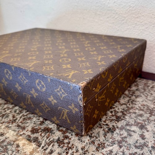 Louis Vuitton valigetta porta documenti 24 ore monogram vintage 1970 ca - Picture 16 of 16