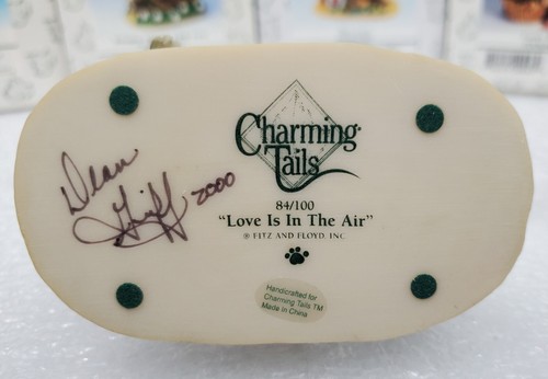 *Romantico* Lotto di 16 statuine Charming Tails - Scegli tu! *Firmato* Amore/Romanzo - Foto 74 di 108