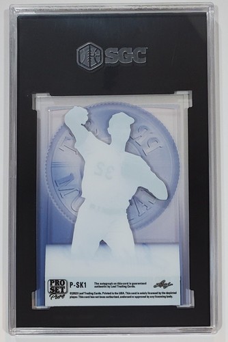2023 Leaf Pro Set Pure SANDY KOUFAX /2 SGC 8.5 10 Auto Autograph Purple Platinum - Picture 3 of 3