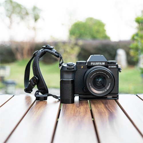 Metal Camera Hand Grip Holder Arca Swiss Plate L Bracket for Fujifilm X-S20 XS20 - Picture 12 of 13