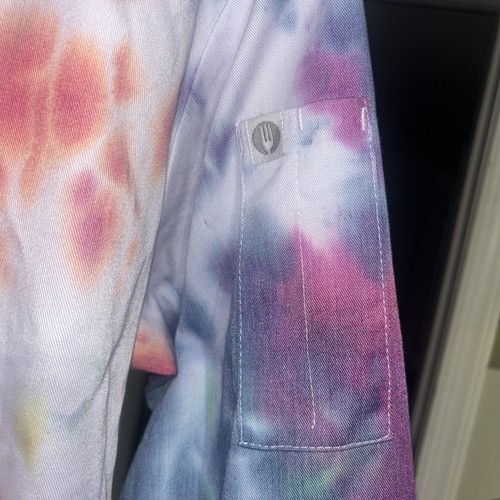 Chef Works Tie Dye Chef Jacket size small. New without tags. - Picture 3 of 9