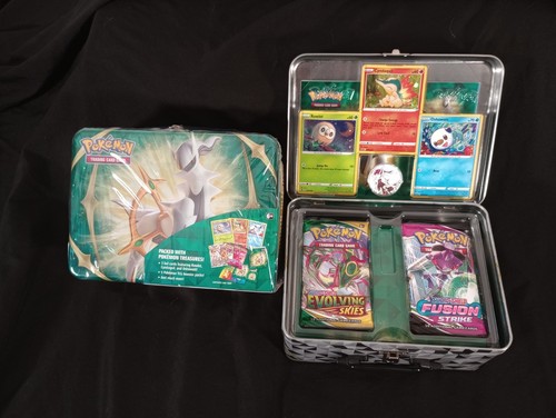 Pokemon Arceus Lunchbox Sealed 2022 Collectors Chest With Evolving Skies Packs