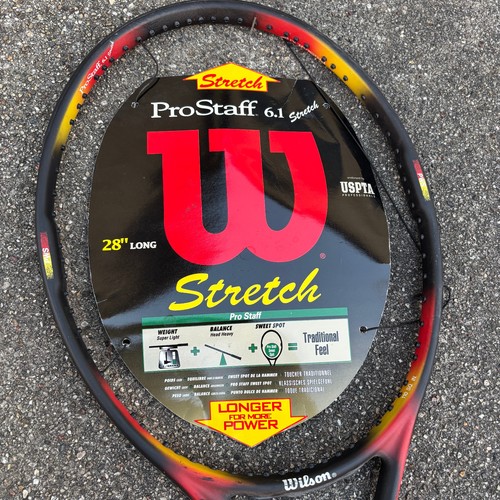 Wilson ProStaff 6.1 Stretch 28" lang empfohlene Spannung 25-29 NEU unbesaitet - Bild 2 von 6