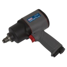 Sealey Air Impact Wrench 1/2" Drive Composite Twin Hammer 590lb.ft 800Nm SA201 