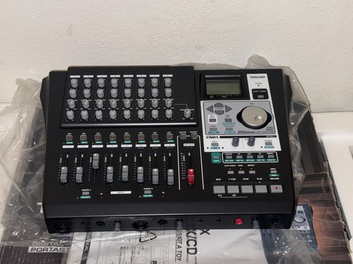 Tascam DP-01FX/CD Portastudio 8 Track Digital Mixer Board and Power Supply EUC - Picture 8 of 23