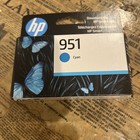 HP 951 Cyan Oryginalny wkład atramentowy, 700 stron, CN050AN # 140 NOWY zapieczętowany luty 2026