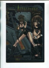 AVENGELYNE #1 MINT MAXIMUM PRESS 1995 CHROMIUM WRAP AROUND COVER! 1ST APPEARANCE
