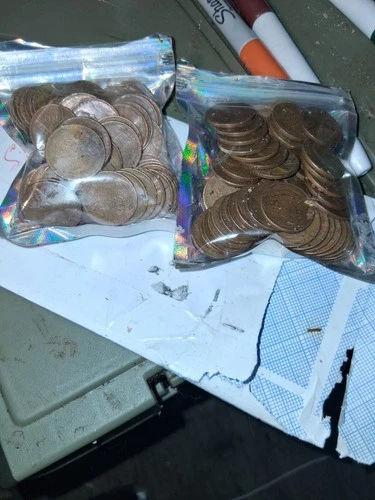 140 Lincoln Wheat Pennies Bulk Lot – 1940s–1950s – Estate Find – Unsearched