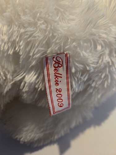18" Vintage 2009 Belkie Polar Bear Plush Stuffed Animal Embroidered Paw - Picture 5 of 6