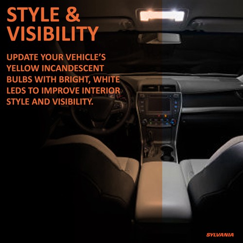 SYLVANIA 7444 T20 ZEVO LED Amber Bulbs – Bright Park & Turn Signal (2 Pack) - Picture 3 of 8