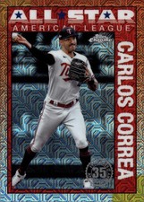2025 Topps 1990 35th Anniversary Chrome All-Stars Mojo Carlos Correa #90ASC-18