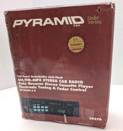 Vintage Pyramid Gold Series 2027D 25 Watt X2 Open Box - Picture 2 of 7