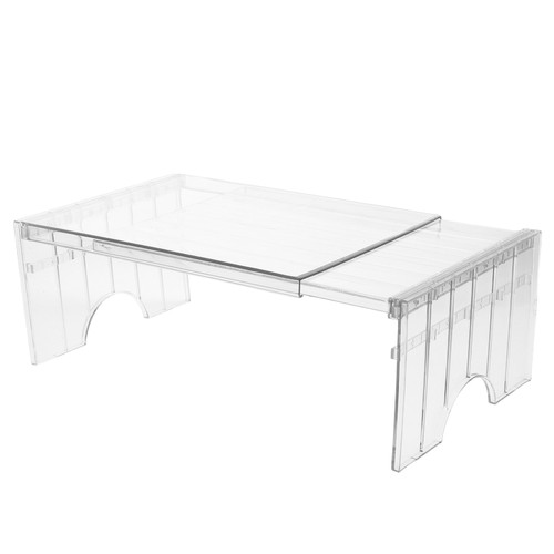 Pantry Shelf Organizer Cabinet Cupboard Adjustable Plastic Divider - Bild 11 von 12