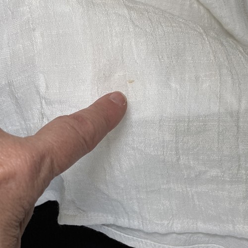 Indigo Rose Gauzy White Cutout Lace Dress Size XL  Boho Bridal Coastal Country - Picture 14 of 14