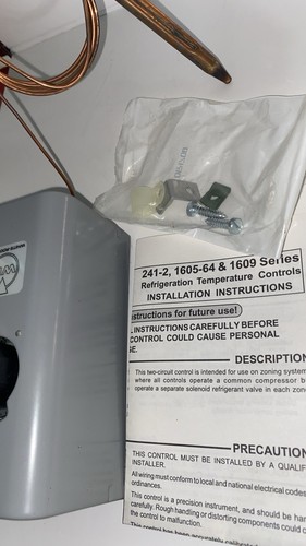 White-Rodgers Refrig Temp Control 1609-105 - Picture 4 of 6