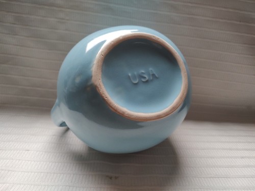 Grande brocca a sfera turchese USA - Foto 6 di 7