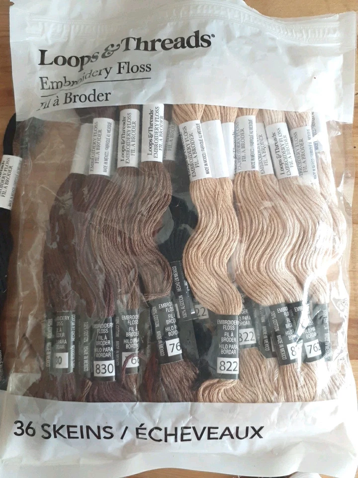 Lot of 44 Loops & Threads Floss Fill A Broder Multi Colors - Image 3 of 4