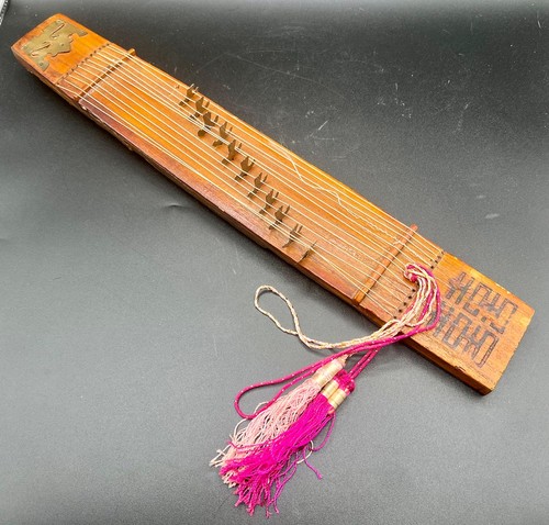KOREAN GAYAGEUM 12 STRINGS TRADITIONAL ZITHER KAYAGEUM HARP KOTO GUZHENG
