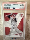 2017 Panini Black Friday #74 Aaron Judge Serial #218/399 PSA 8 NM-MT!!🔥🔥