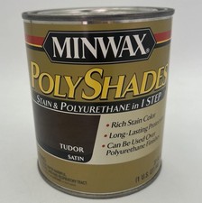 Minwax PolyShades Stain  Polyurethane Tudor Satin 1 Quart