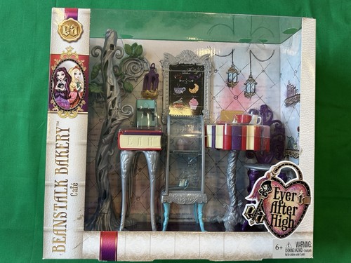 Ever After High ~ Nuovo mai aperto condizione Jill Beanstalk Bakery Cafe PlaySet - Foto 1 di 11