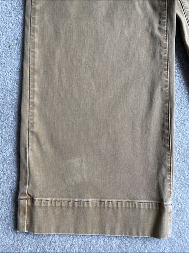 SPANX Twill Cropped Wide Leg Pants 20312R Garment Dye Caramel Bronze M 128 $ - Bild 22 von 24