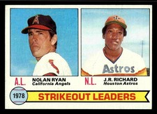1979 Topps Strikeout Leaders (Nolan Ryan / J.R. Richard) #6