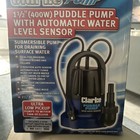 Clarke PSP125B 1½" 400W 116Lpm 7m Head Puddle Pump With Auto Sensor (230V)