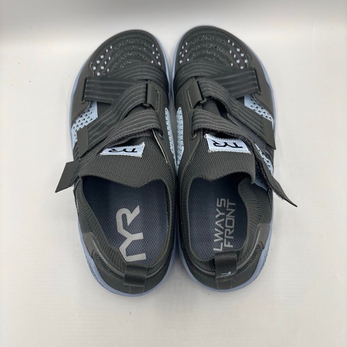 TYR DropZero Sneaker Schuhe Herren Größe 12 grau blau Barfuß Stabilität Riemen - Bild 6 von 10