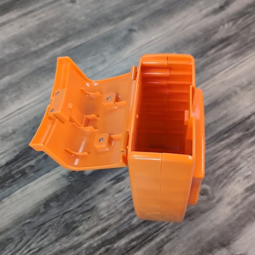 RARE 2005 Mattel Nick Jr. Go Diego Go Rescue Pack Orange Backpack Case ONLY Toy - Picture 6 of 12
