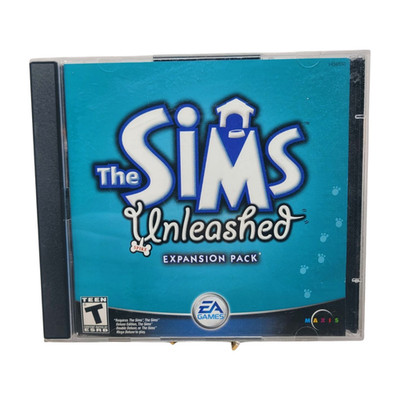 The Sims Unleashed Expansion Pack PC CD-ROM Game Maxis EA Games T Teen