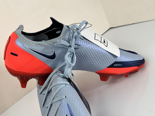 Botines Nike Phantom GT Elite FG CK8439-446 Talla 10 Azul Armería Claro Carmesí Nuevos con Etiquetas - Imagen 13 de 17