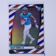 BRIAN THOMAS JR. 2024 PANINI PRIZM ROOKIE RED WHITE BLUE JAGUARS RC Q4846