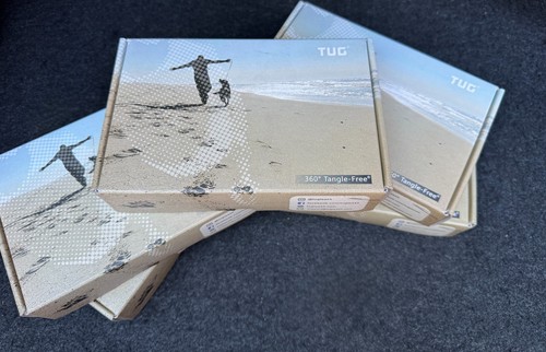 TUG 360° Tangle-Free Retractable Dog Leash 16 ft Strong Nylon Tape Size MEDIUM - Picture 1 of 4