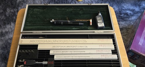 Keuffel and Esser Leroy II Lettering Set Kit some missing pieces - Picture 13 of 17