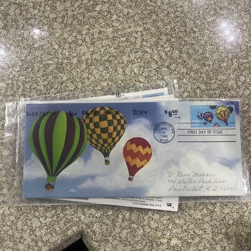 FDC 2032-2035 Heißluftballon Gütesiegel Albuquerque 7 Stück - Bild 8 von 8