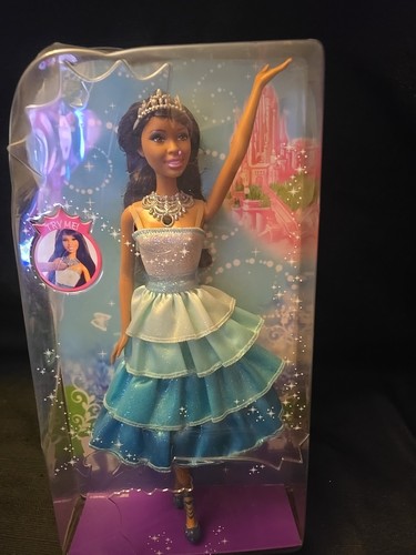 Rare Barbie African Sparkle Lights Black Princess Nikki Doll - Picture 2 of 6