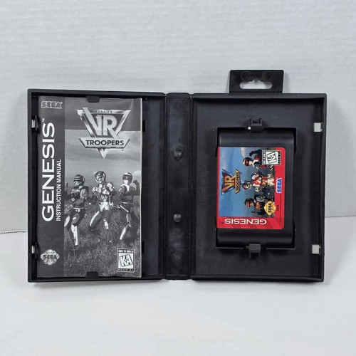 Saban's VR Troopers (Sega Genesis) Complete CIB - Picture 2 of 10