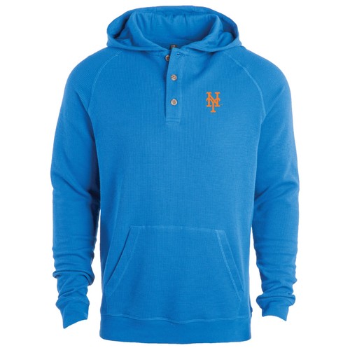 Men's-Dunbrooke Royal New York Mets Montana Lightweight Raglan Pullover Hoodie