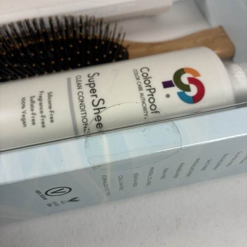 ColorProof SuperSheer Clean Shampoo Conditioner 8.5 Oz SiliconeFree Vegan Set - Picture 10 of 12