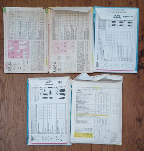 VINTAGE Assorted Toddler-Girl-Children Pre-owned Sewing Patterns 1972 - 1979 - Picture 16 of 17
