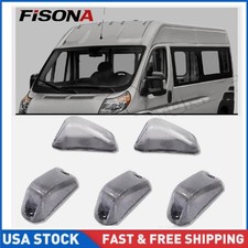 Cab Roof Marker Lights Top Running Housings For Dodge Ram Promaster 2500 14-23 Cab Roof Marker Lights Top Running Housings For Dodge Ram Promaster 2500 14-23