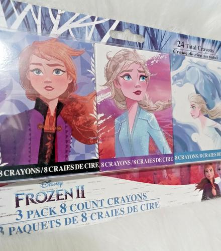 Disney Frozen II Bundle of (4)-Coloring /Activity Book Puzzle Jump Rope Crayons - Picture 5 of 10