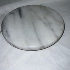Threshold Elegant, White, Round, Manchester Marble Spoon Rest