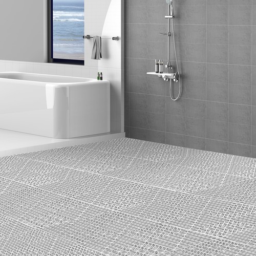 Interlocking Drainage Floor Mat 12" x 12" PVC Non-Slip Floor Tiles 50 Pack - Picture 8 of 12
