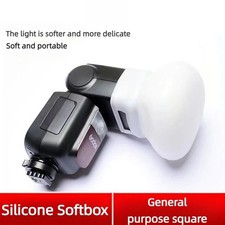 Silicone Flash Diffuser Soft Light Cover for Godox TT520 TT520II TT685 TT600 V86